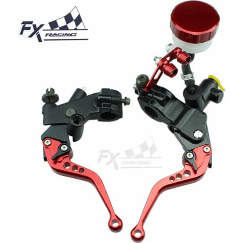 7/8" 22MM Motorcycles Brake Clutch Levers Motorcycle Brake Master Cylinder For Honda CB 500 CB500S CB500 Cup PC32 1997 - 1999