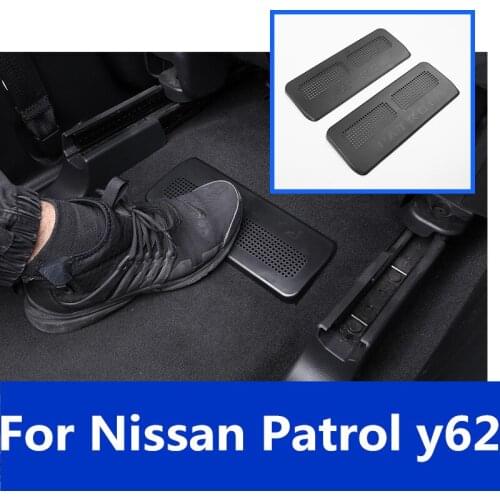 Air outlet protection cover seat bottom air conditioning air outlet dust cover Interior car Accessories For Nissan Patrol y62