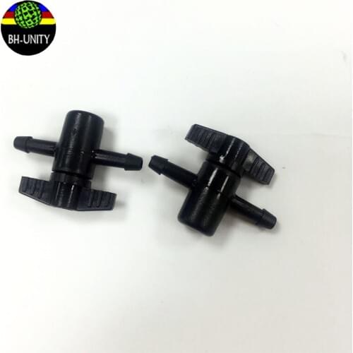 CISS ink system manual valve 2 ways Flora Xuli uv printer bulk ink system valves ink tube switch