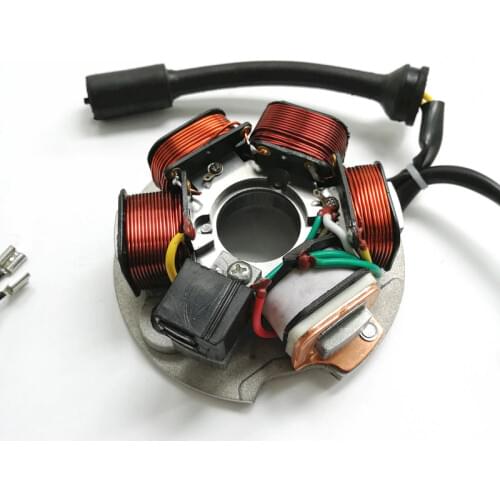 For PIAGGIO VESPA 3 Wires Ape 50 Fl3 Rst CROSS RST MIX 1996-2017 256309 Motorcycle Generator Stator Engine Coil