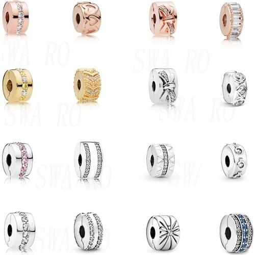 Exquisite Fashion Shiny Rose Gold Bow, Arranged Hearts Geometric Shapes Clip Diy Original Woman Jewelry Birthday Best Gift