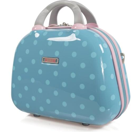 Skpat Topos cosmetic bag Deep Groove Polycarbonate Polka dot Big Two Colores 66435