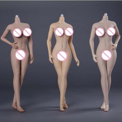 JIAOU DOLL 3.0 1/6 Scale Figure Super Flexible European Shape (Big bust) Female Seamless Body POM Skeleton JIAOUDOLL Body