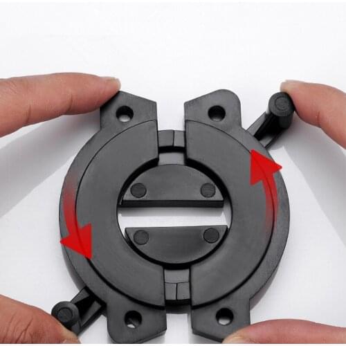 1pcs Furniture hinges Fixing Fitting ABS table Top Connector latch Bracket Conference desktop combination Fastener hardware