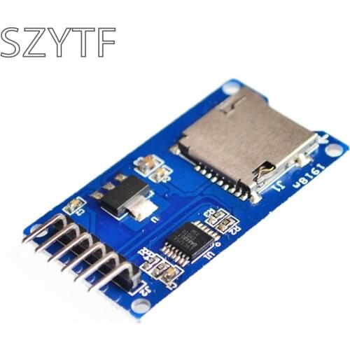 Micro SD Card & SDHC(high-speed card) Mini TF Card Reader Module Adapter SPI Interfaces with Level Converter Chip for