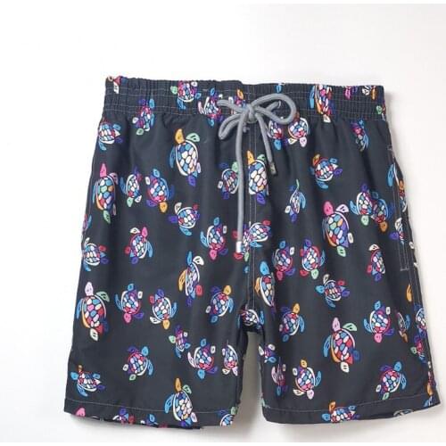 Vilebre MEN SWIMWEAR HERRINGBONES TURTLES Newest Summer Casual Shorts Men Fashion Style Mens Shorts bermuda beach Shorts quin049