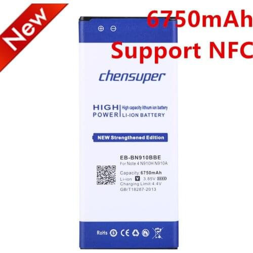 NEW EB-BN910BBE NFC For Samsung Note 4 NFC Battery N910F N910H EB-BN910BBE Battery