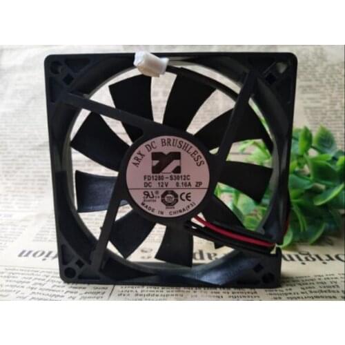 Original FD1208-S3012C 8015 12V 0.16A 8CM 2 Line Super thin quiet Power supply Fan