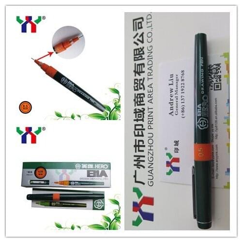 Drawing flowing Comfort crossed, Easy to Wash Printing Technical Pen, 10pcs 0.5mm