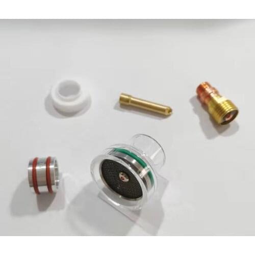 TIG gun Pyrex Cup Kit Fit WP 17/18/26