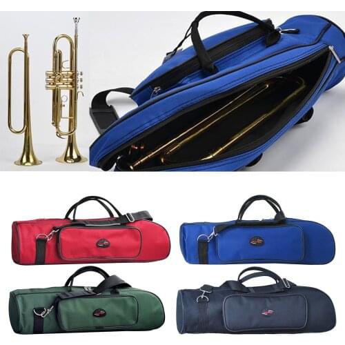 Concert Trumpet Gig Bag Case Waterproof 600D Oxford Shoulder Strap Bags Carrying Case for Musica Instrument Trumpet