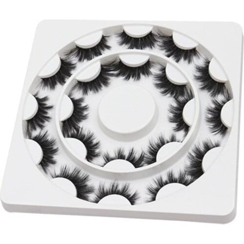 10pairs Eyelashes 3D Mink Natural Long False Eyelashes Handmade Reusable Eyelashes Extension for Makeup