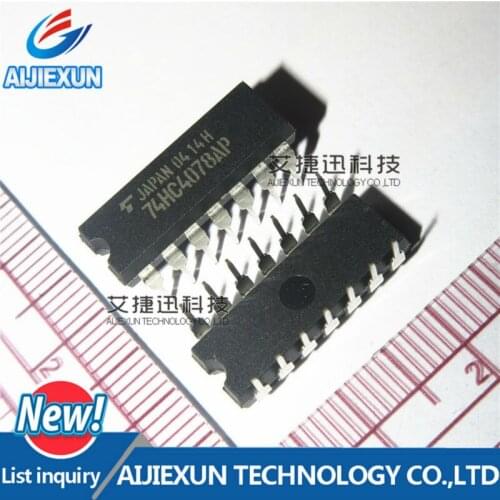 10Pcs 74HC4078AP DIP14 in stock 100% New and original