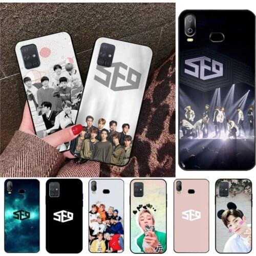 CUTEWANAN sf9 kpop Korean group boy Soft Phone Case For Samsung Galaxy A01 A11 A31 A81 A10 A20 A30 A40 A50 A70 A80 A71 A91 A51
