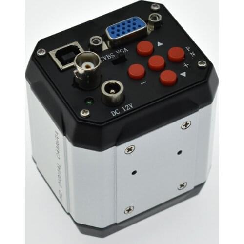 HD 2.0MP 1080P 30fps Industrial Digital Video Microscope Camera VGA USB BNC AV Outputs Phone Repair Tool