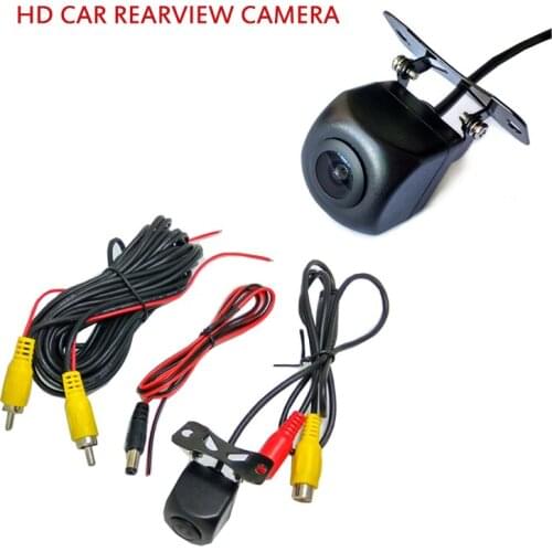 HD Car Rear View Camera Metal Body Auto Rearview Camera Car Reverse Park Monitor 170 Degree Mini Vehicle Parking Backup Camera