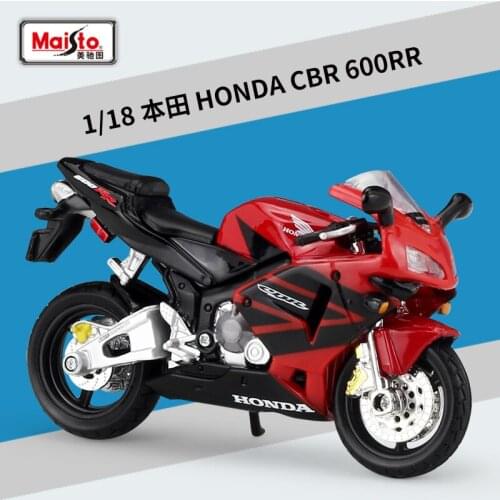 Maisto 1:18 Diecast CBR 600F4 CBR600 F4 CBR600RR 600RR Sport Motorbike Alloy Metal Motorcycle Road Racing Model