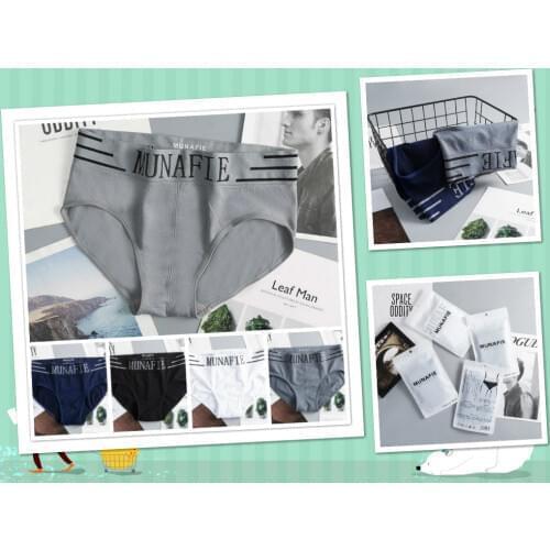 Mens Briefs Ice Silk Breathable Macho Mid Waist Triangle Short Panties 3D Seamless One-piece Breathable Thin Section Tide Panti