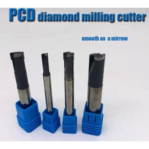 PCD diamond milling cutter processing Profile aluminum