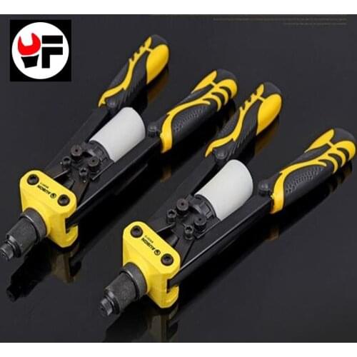 Free Shipping 13 Inch New Blind Rivet Nut Guns Hand Tool Rivets Drill Adapter Screw Gun Remachadora Para Taladro Hand Riveter