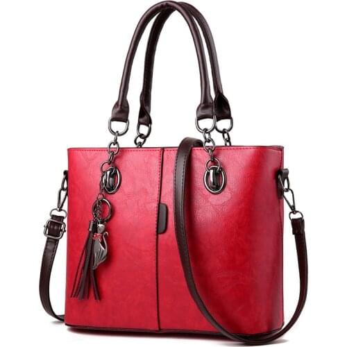 Casual PU Leather Handbags Messenger Bag Luxury Handbags Women Bag Designer Ladies Hand Bag for Women Shoulder Bag