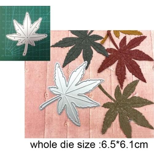 Craft dies metal cutting dies cut die Mold Maple leaf Decoration Scrapbook Paper Craft knife mould blade punch stencils dies