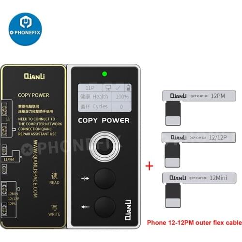 QIANLI COPY POWER Battery data corrector For iPhone 11 11PRO 11PROMAX Solve the battery encryption and reset the battery cycle