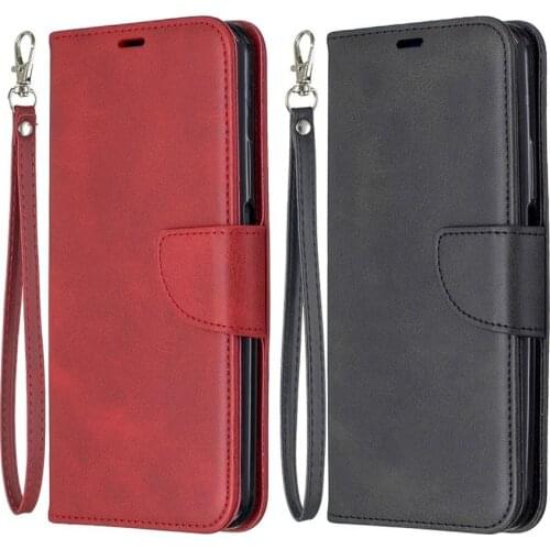 Retro Wallet Case For Samsung Galaxy A32 A51 A52 A72 A12 A42 A02 A21S S20 S21 FE Lite Ultra Plus 4G 5G Lamb Leather Cover P07F