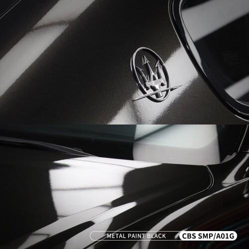 Stylish Classic Black Metal Paint Series Popular In China Stickers For Full Body Wrap Vinyl Film