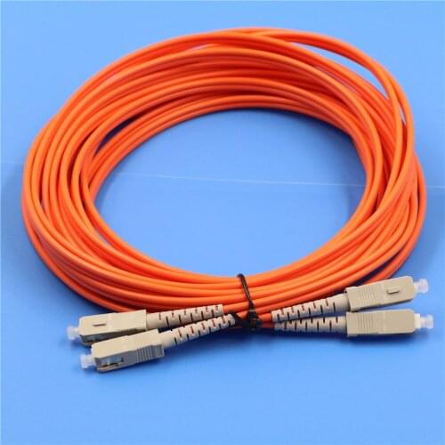 Inkjet Printer JHF Vista Leopard Human Solvnt Printer fiber optic cable double core 7M Optical fiber data cable multimode SC-SC