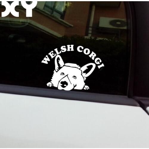 Welsh Corgi Reflective Type Car Stickers High Quality Motorcycle Stickers Decals Waterproof Car Styling Drop Shipping