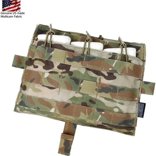 TMC MOLLE Panel TRI Rifle Magazine Pouch Panel For AVS JPC2.0 Detachable Front Flap 2849