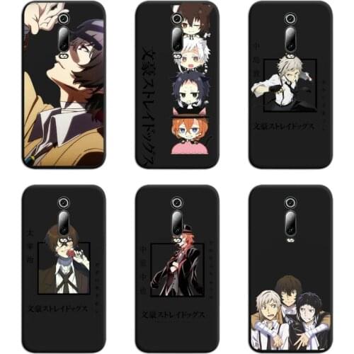 Japan Anime Bungou Stray Dogs Dazai Osamu Phone Case For Redmi 9A 9 8A 7 6 6A Note 10 9 8 8T Pro Max K20 K30 Pro