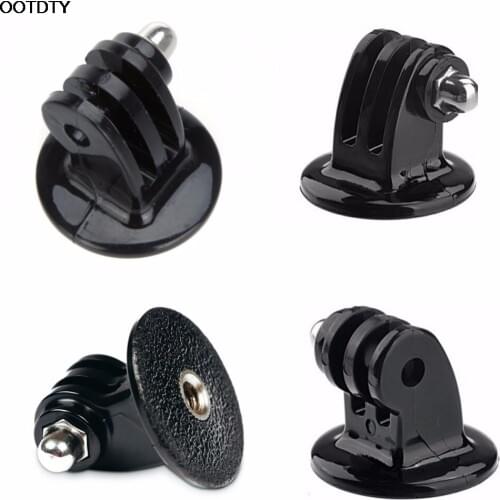 1/4" Hot Shoe Adaptor + for Tripod Mount Adapter +Screw for GoPro HD for Hero 1 2 3 3+ 4 #L060# new hot