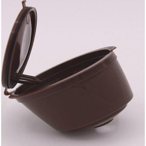 200pcs/lot Fast shipping Hot sale Refillable K-carafe K Cup coffee filter cup For Dolce Gusto Capsule Barware Filter Cup