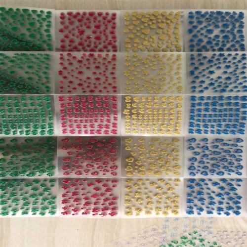 24sheets/lot 3D Nail Art Sticker Decals Love Heart/Snowflakes Multi-patterns Nail Slider Wraps Nails Accessories Tips NL63-66