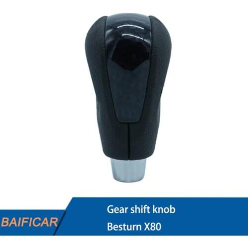 Baificar Brand New Genuine Leather Automatic Gear Shift Knob For Besturn X80