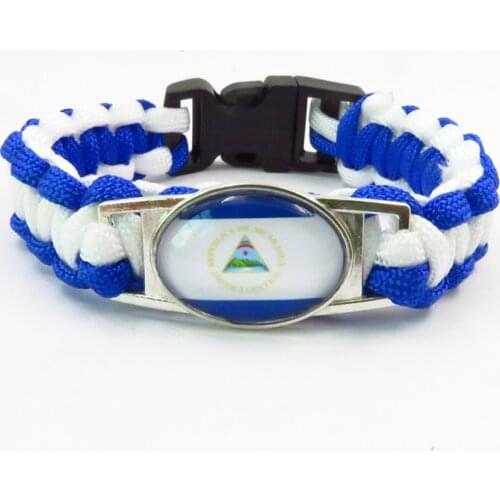 Infinity love nicaragua bracelet nicaragua country bracelet fashion nicaragua flag man and woman bracelet nicaragua bangle