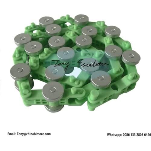Escalator Handrail Return Chain Fit for Escalator 1 Pack=4 Pieces