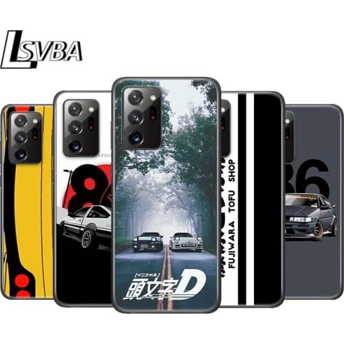 Initial D AE86 For Samsung A72 A52 A02 S A32 A12 A42 A51 A91 A81 A71 A41 A31 A21 S A11 A01 A03 Core UW Phone Case