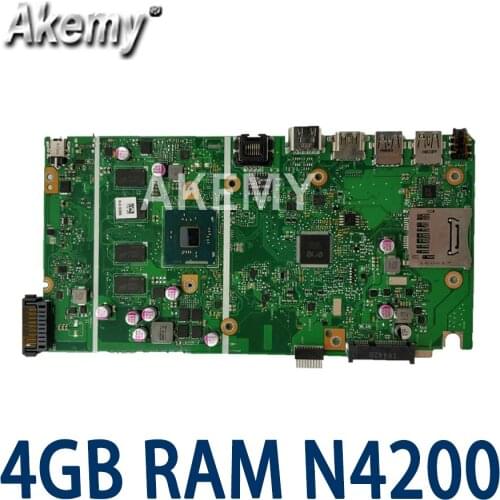 ERILLES For ASUS VivoBook Max X541NA-PD1003Y laptop motherboard X541NA mainboard X541N motherboard test 100% OK 2GB RAM N3060U