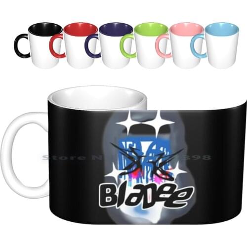 Bladee Drain Gang Idol 2 Logo Ceramic Mugs Coffee Cups Milk Tea Mug Bladee Drain Gang Bladee Idol Logo Bladee Idol Logo Idol