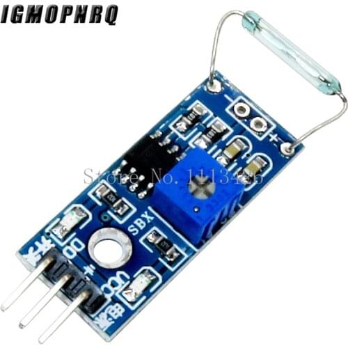 Reed Sensor Module Magnetron Module Reed Switch Magnetic Switch for Diy Kit