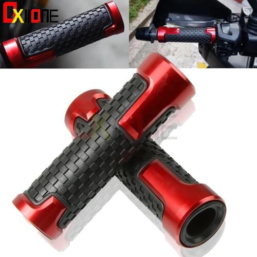 Motorcycle Universal 7/8"22mm Accessories Aluminum Handle Bar Handlebar Hand Grips For KYMCO XCITING 250 300 350 400 400S 500