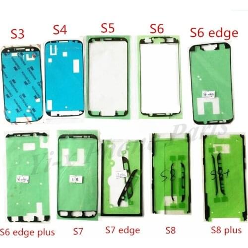 Sticker Adhesive Glue Tape Front LCD Touch Screen Frame for Samsung S5/S6/ S6 Edge/ S6 Edge Plus/ S7/ S7 Edge /S8 / S8 plus