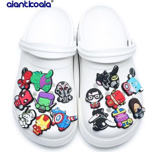 New product 1pc shoe decoration/croc shoe charms/shoe accessories for clogs kids school gift fit wristband croc jibz