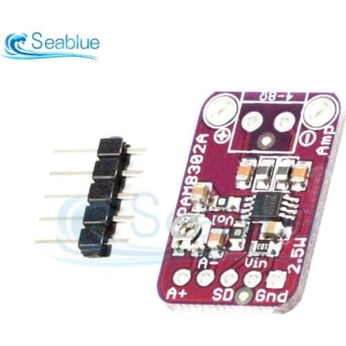 PAM8302A CJMCU-832 PAM8302 2.5W Single Channel Class D Audio Power Amplifier Module Development Board