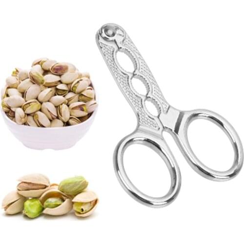 Melon Seed Plier Scissor Nut Cracker Kitchen Tools Stainless Steel Nutcracker Multi-Function Walnut Pine Sheller Opener