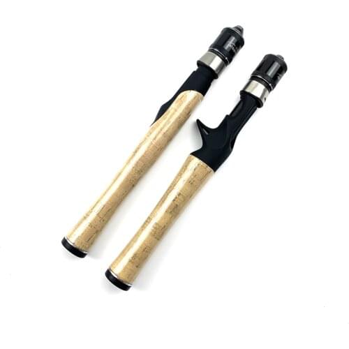 NooNRoo 1Set Finished Cork Handle Spinning/Casting Reel Seat Fishing Rod Ice Fishing Rod Accessory DIY Component Repair Kit Cane