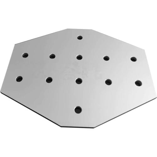 Corner Angle Bracket 1pcs 12/16 hole Cross type 3060/4080/6060/8080 Joint Board Plate Connection for Aluminum Profile